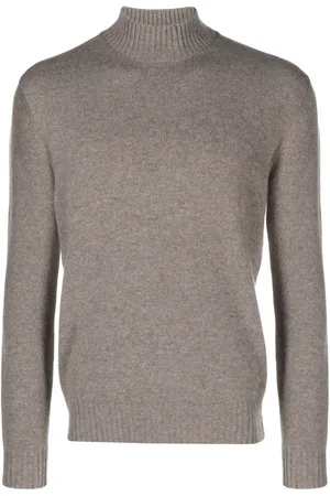 Cruciani Mock-neck wool blend jumper