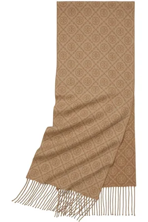 Tory Burch Large Classic monogram scarf