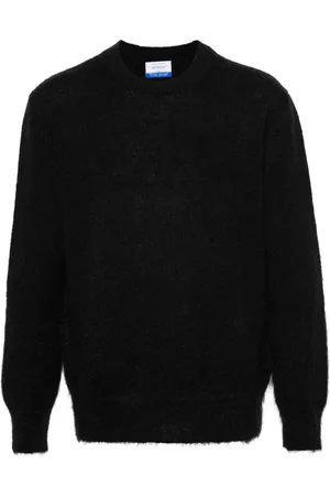 OFF-WHITE Arrows-intarsia jumper