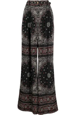 ZIMMERMANN Bandana-print wide-leg trousers