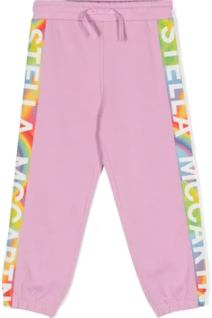 Stella McCartney Logo-print tapered track pants