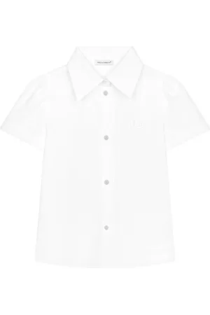 Dolce & Gabbana Logo-appliqu?? cotton shirt