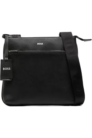 HUGO BOSS Zair leather crossbody bag