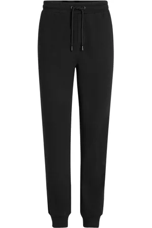 Karl Lagerfeld Logo-tape organic-cotton track pants