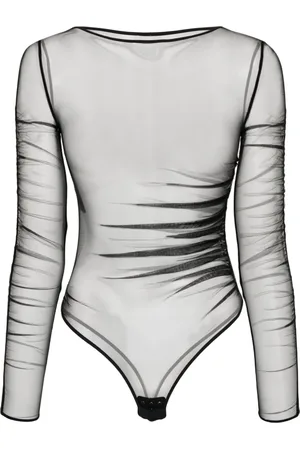 Maison Close Zipped Thong Bodysuit - Farfetch