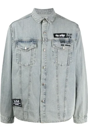 Izzue Appliqu??-embellished denim jacet