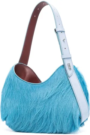 GCDS Small Comma Cavallino shoulder bag