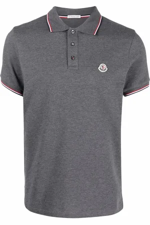Moncler Piqu?? logo-patch polo shirt