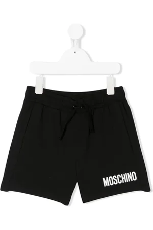 Moschino Logo print track shorts