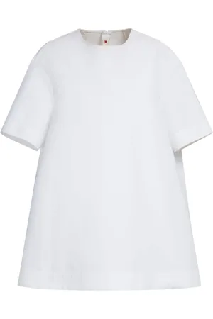 Marni Short-sleeve cotton minidress