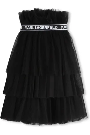 Karl Lagerfeld Ceremonie layered tulle skirt