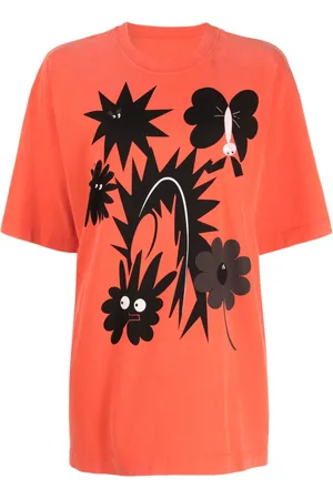 JNBY Graphic-print cotton T-shirt