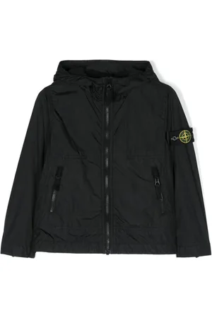 Stone Island Compass-motif hooded jacket