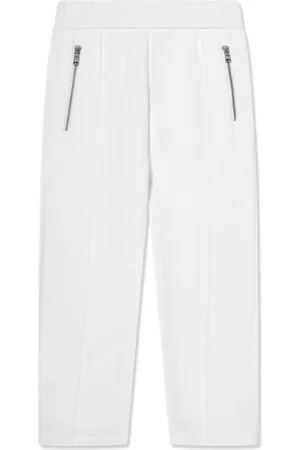 Moncler Logo-appliqu?? cotton track pants