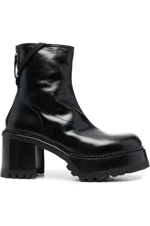 Premiata 80mm block-heel ankle boots