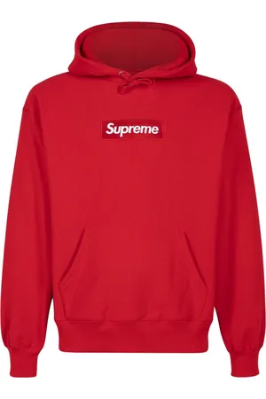 Supreme Box Logo "FW 23" cotton hoodie