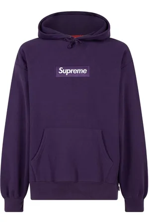 Supreme Box Logo "FW 23" cotton hoodie