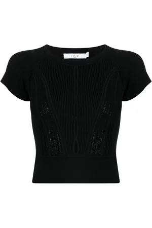 IRO Cut-out ribbed top