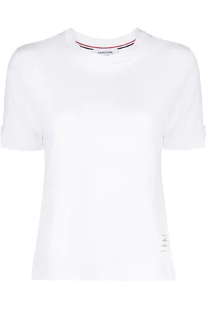 Thom Browne Sequin-embellished cotton T-shirt