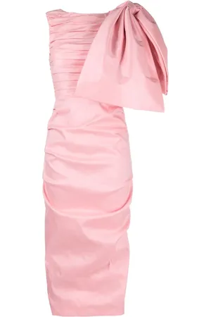 RACHEL GILBERT Zima ruched midi dress