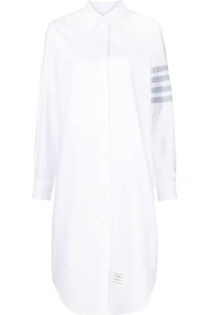 Thom Browne 4-Bar cotton shirt dress