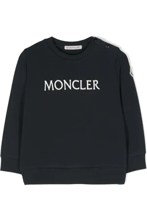 Moncler Logo-embroidered cotton-blend sweatshirt