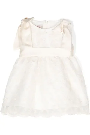 LA STUPENDERIA Floral-lace dress set