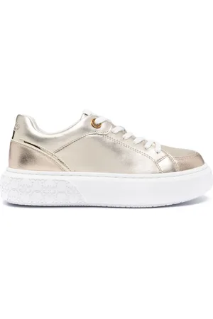 Pinko Love Birds-engraved sneakers