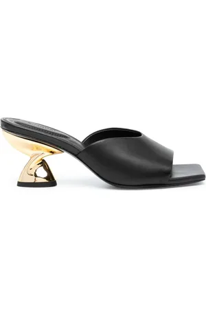 Simkhai Nixxi twist leather mules