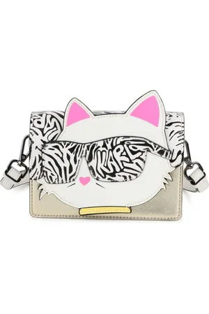Karl Lagerfeld Choupette colour-block panelled shoulder bag