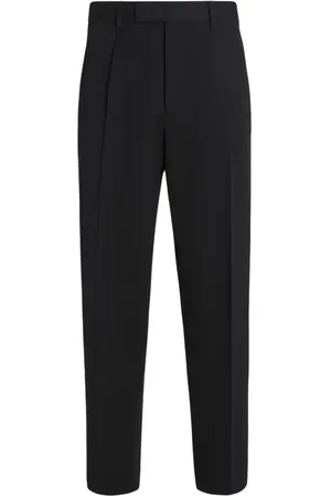 Ermenegildo Zegna Mid-rise tailored trousers