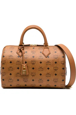 MCM Medium Ella Visetos-print crossbody bag