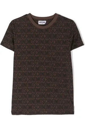 Moschino Monogram-jacquard jersey T-shirt