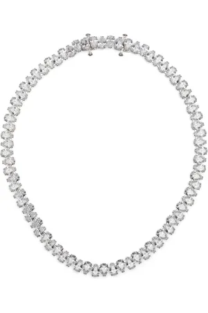 Swarovski Matrix pear-cut necklace