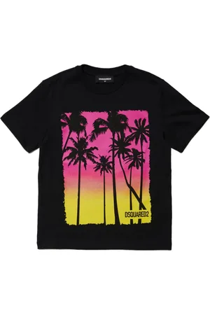 Dsquared2 Graphic-print cotton T-shirt