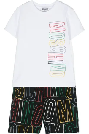 Moschino Logo-print shorts set