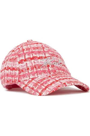 Karl Lagerfeld Signature boucl?? baseball cap