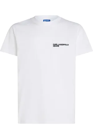 Karl Lagerfeld Logo-print organic-cotton T-shirt