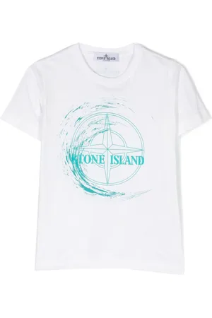 Stone Island Compass-print cotton T-shirt