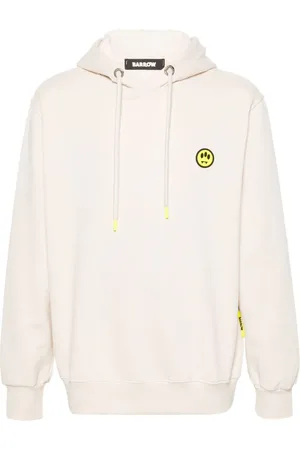 BARROW Face-appliqué hoodie
