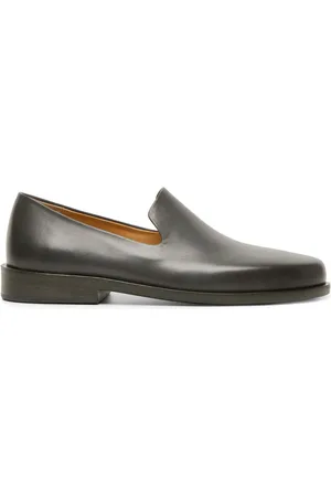MARSÈLL Round-toe leather loafers