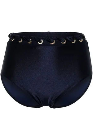 ZIMMERMANN Alight high-waist bikini bottoms