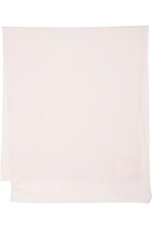 N.PEAL Fringed-edge cashmere scarf