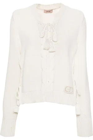 Twin-Set Cable-knit jumper