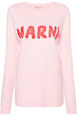 Marni Logo-print cotton T-shirt