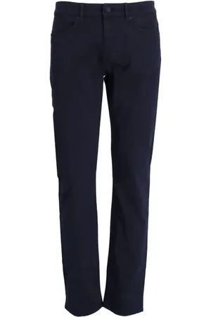 HUGO BOSS Delaware slim-fit gabardine trousers