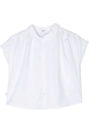 Il gufo Sleeveless poplin shirt