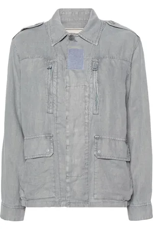 Zadig & Voltaire Kid linen military jacket