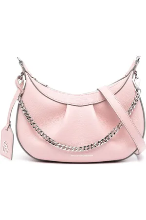 Stuart Weitzman Stellar Crescent leather shoulder bag