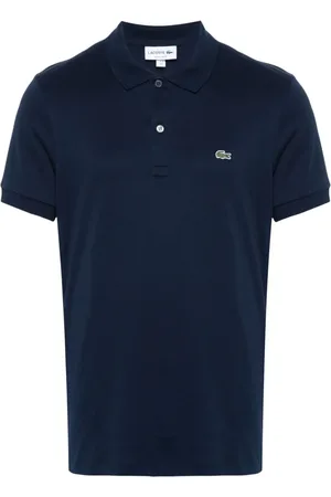 Lacoste Logo-patch cotton polo shirt